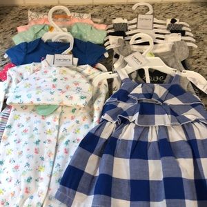Carters infant clothing lot